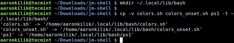 jm-shell – Bash Shell ที่ให้ข้อมูลและปรับแต่งได้สูง 
