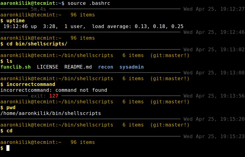 jm-shell – Bash Shell ที่ให้ข้อมูลและปรับแต่งได้สูง 