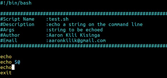 วิธีสร้างเทมเพลตส่วนหัวที่กำหนดเองสำหรับเชลล์สคริปต์ใน Vim 