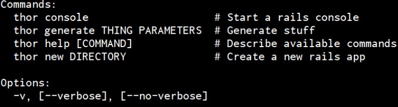 วิธีสร้างแอปพลิเคชันบรรทัดคำสั่ง (CLI) ด้วย Ruby 