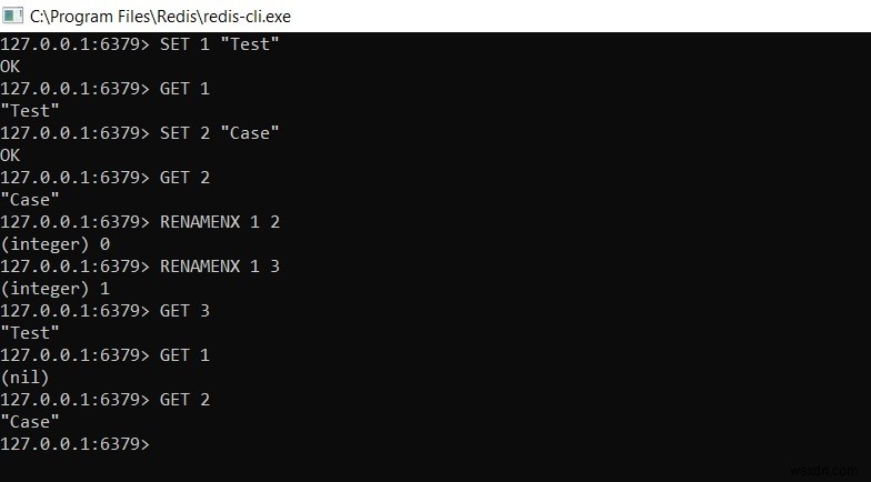 วิธีเปลี่ยนชื่อคีย์ในที่เก็บข้อมูล redis – Redis RENAME | RENAMENX 