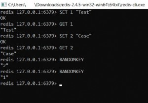Redis RANDOMKEY – วิธีรับคีย์สุ่มที่จัดเก็บไว้ใน redis 