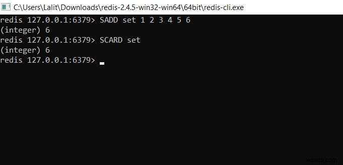 Redis SADD – วิธีสร้างและเพิ่มองค์ประกอบใน set 