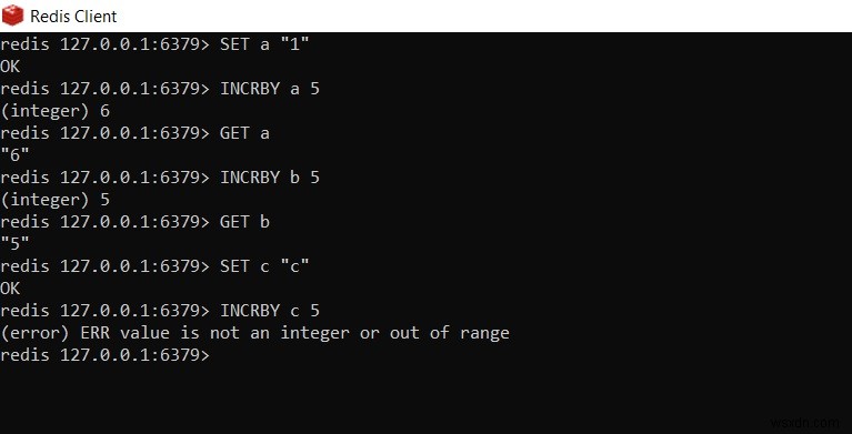 วิธีเพิ่มค่าจำนวนเต็มใน redis – Redis INCR | INCRBY 