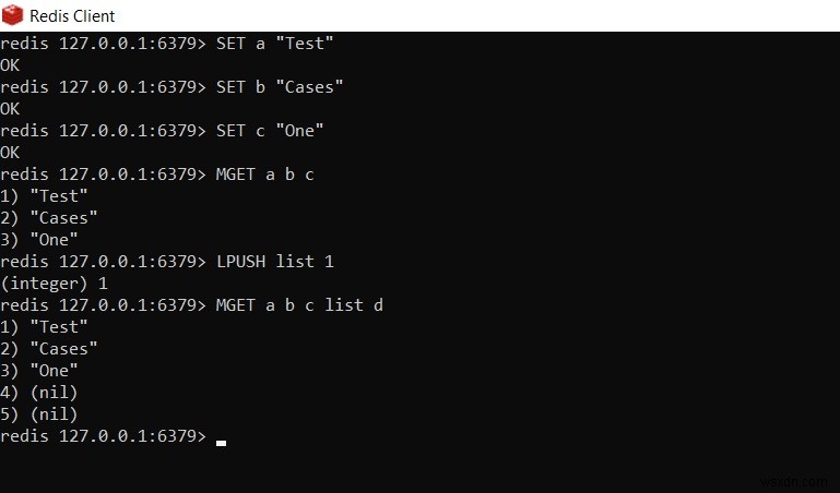 วิธีรับค่าสตริงในที่เก็บข้อมูล redis – Redis GET | MGET 