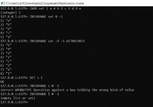 Redis ZREVRANGE – วิธีรับองค์ประกอบของชุดที่จัดเรียงโดย Desc Rank Range 
