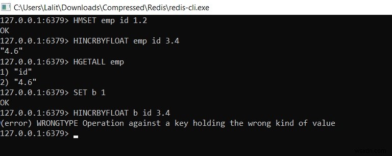 Redis HINCRBYFLOAT – วิธีเพิ่มจำนวนทศนิยมที่เก็บไว้ในฟิลด์ในค่าแฮช 