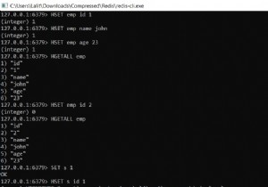 Redis HSET | HSETNX | HMSET – วิธีตั้งค่าฟิลด์ในค่าแฮชใน redis 