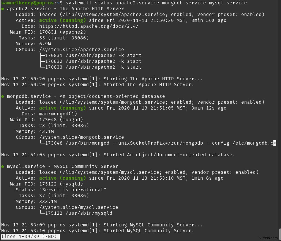 Systemctl:วิธีการแสดงรายการบริการ (สถานะ การควบคุม และคำแนะนำ) 