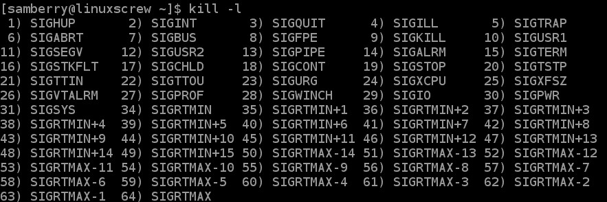 วิธีฆ่ากระบวนการใน Linux 