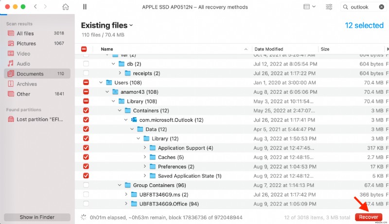 วิธีการกู้คืนรายการที่ถูกลบใน Outlook สำหรับ Mac