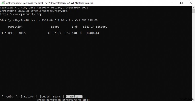 วิธีการกู้คืนพาร์ติชัน NTFS โดยไม่สูญเสียข้อมูล