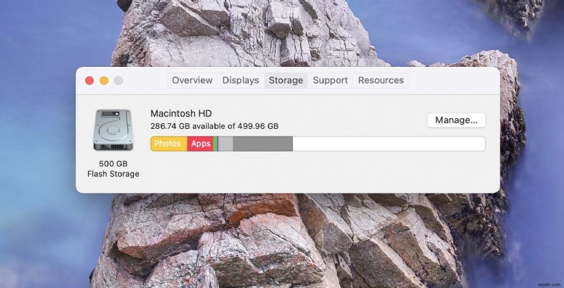 การตรวจจับความล้มเหลวของดิสก์บน Mac