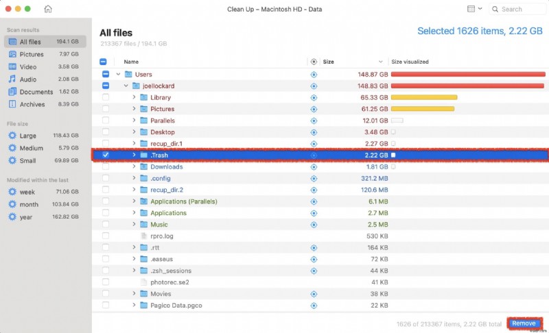 วิธีเพิ่มพื้นที่ว่างบน Mac ของคุณ