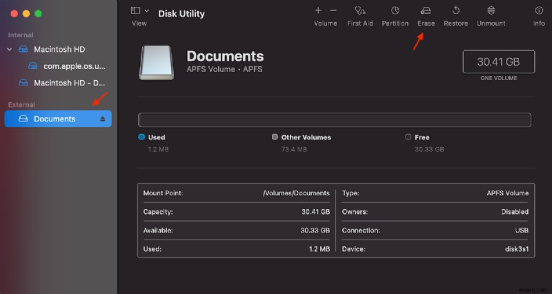 วิธีแก้ไขไดรฟ์ USB ที่เสียหายบน Mac และกู้คืนข้อมูล