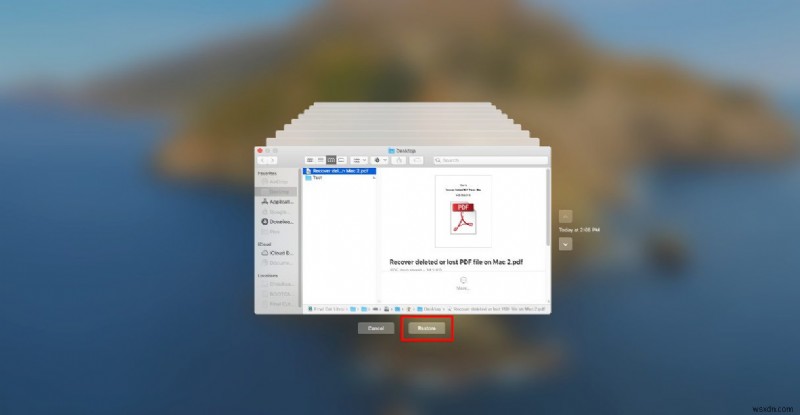 วิธีการกู้คืนไฟล์ PDF ที่ถูกลบ เสียหาย หรือยังไม่ได้บันทึกบน Mac 