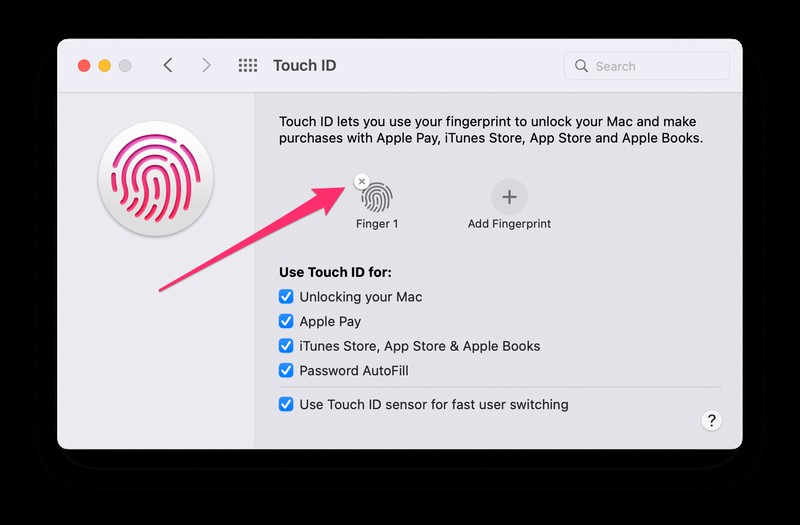 วิธีเปิดใช้งาน Touch ID บน MacBook Pro