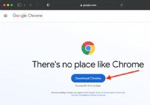 วิธีสร้างเบราว์เซอร์เริ่มต้นของ Google Chrome บน MacBook Pro