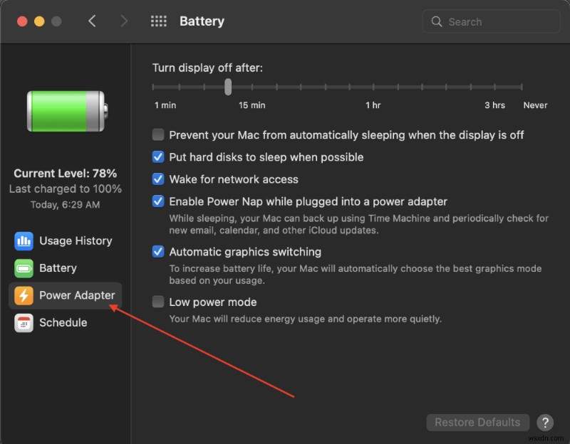 วิธีไม่ให้ MacBook Pro เข้าสู่โหมดสลีปเมื่อปิดฝาด้วยจอภาพภายนอก