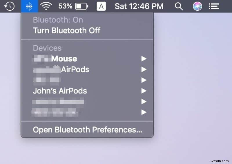 วิธีเชื่อมต่อ AirPods กับ MacBook Pro