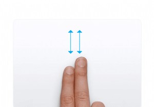 วิธีเลื่อนบน MacBook Pro