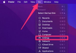 วิธีการเปิด AirDrop บน MacBook Pro