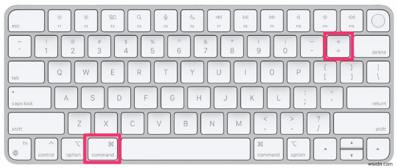 วิธีเปลี่ยนขนาดแบบอักษรบน MacBook Pro