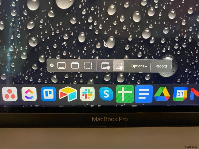 วิธีถ่ายภาพหน้าจอบน MacBook Pro