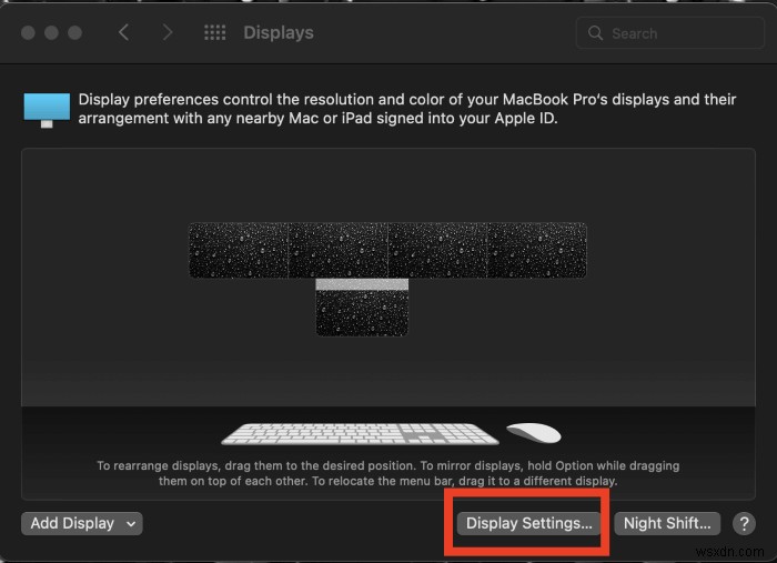 วิธีการหมุนหน้าจอบน MacBook Pro