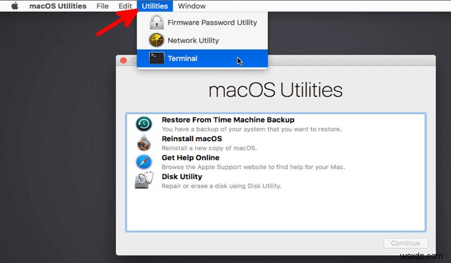 วิธีเรียกใช้ iBoysoft Data Recovery ในโหมดการกู้คืน macOS