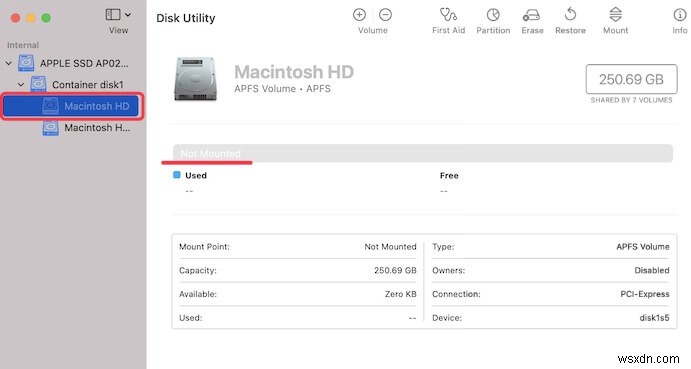 7 วิธีในการแก้ไข Macintosh HD ที่ไม่ได้ต่อเชื่อม/แสดงในยูทิลิตี้ดิสก์