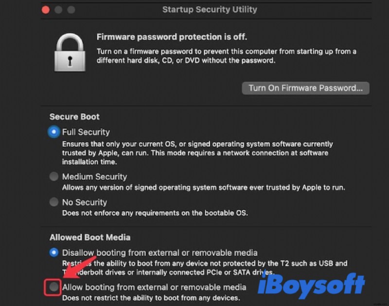 วิธีการบูต MacBook จาก USB และแก้ไข Mac ไม่สามารถบู๊ตจาก USB