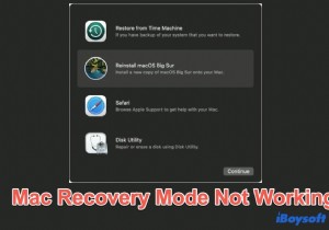 MacBook จะไม่บู๊ตเข้าสู่โหมดการกู้คืนใช่หรือไม่ ลองใช้วิธีแก้ปัญหาง่ายๆ เหล่านี้