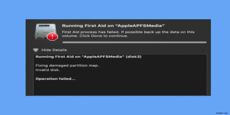 วิธีแก้ไข AppleAPFSMedia ที่ไม่ได้เมานท์โดยข้อมูลสูญหาย