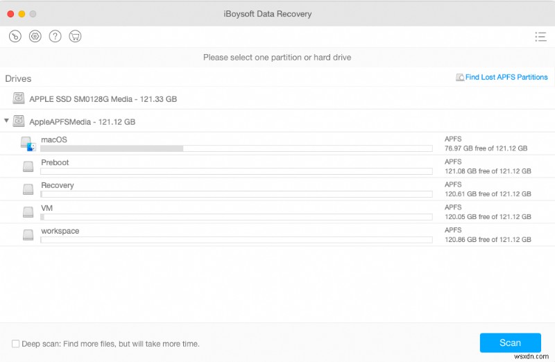 วิธีแก้ไข WD My Passport เป็นสีเทาใน Disk Utility?