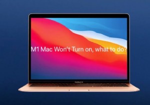 M1 MacBook Air/Pro เปิดไม่ติด ต้องทำอย่างไร