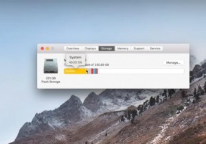 แอป MacBook ใช้พื้นที่เก็บข้อมูลมากเกินไป