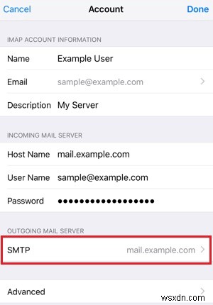 ไม่สามารถส่งอีเมลจากบัญชีอีเมล telus.net หรือ telusplanet.net บน iPhone, iPad หรือ Mac