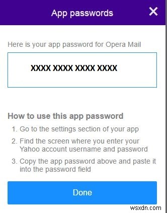 Apple Mail แจ้งว่าไม่สามารถยืนยันชื่อบัญชีหรือรหัสผ่านสำหรับอีเมล yahoo
