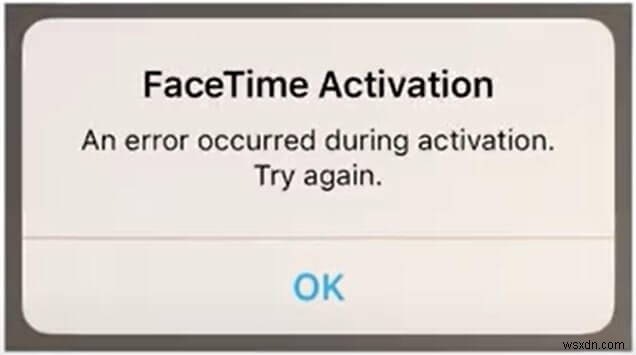 วิธีแก้ไขแอป FaceTime ที่รอการเปิดใช้งาน