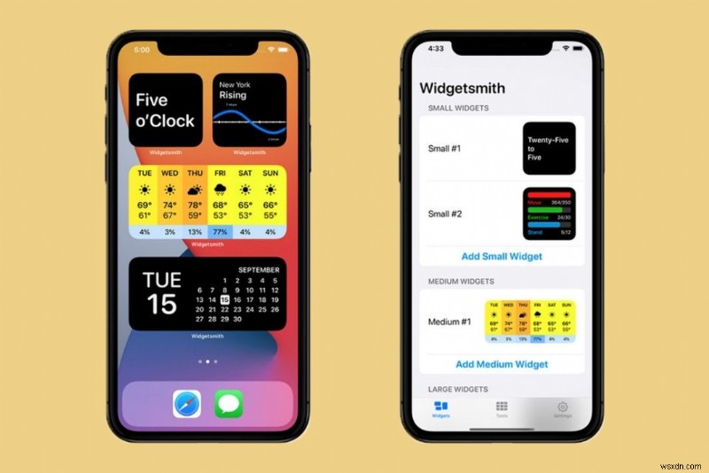 Widgetsmith ไม่ทำงานใน iOS 15? วิธีแก้ไข