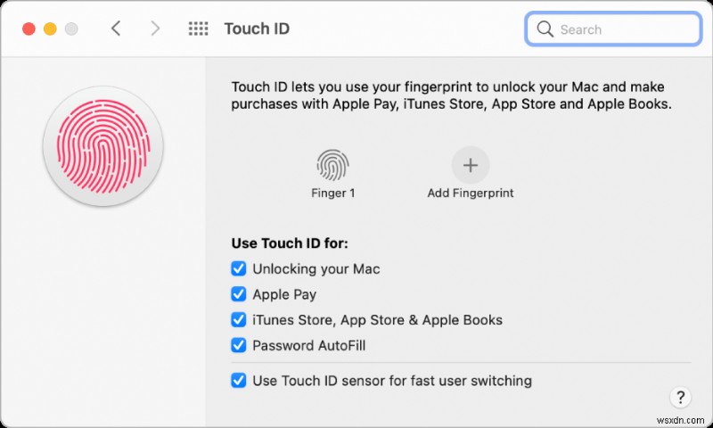 Touch ID ไม่ทำงานหลังจากอัปเกรดเป็น macOS Monterey