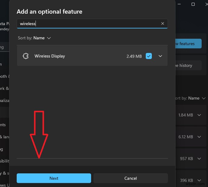 เชื่อมต่อกับจอแสดงผลแบบไร้สายด้วย Miracast ใน Windows 11