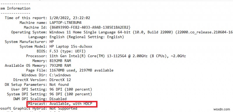 เชื่อมต่อกับจอแสดงผลแบบไร้สายด้วย Miracast ใน Windows 11