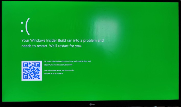 [แก้ไข] ข้อผิดพลาดหน้าจอสีเขียวใน Windows 11