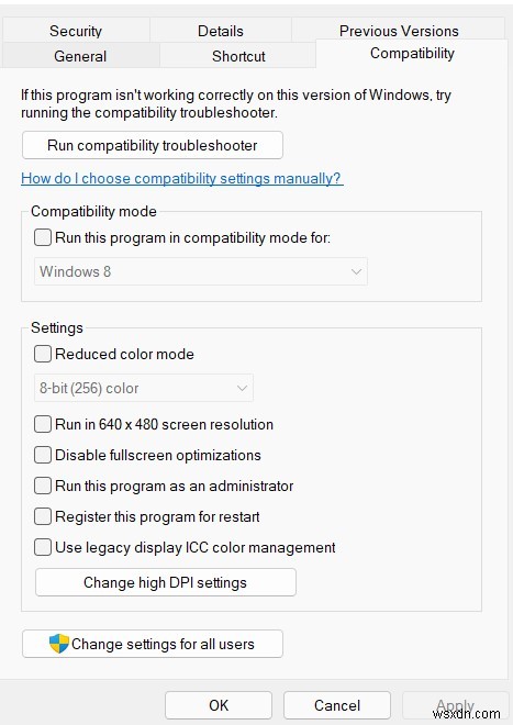 วิธีการแก้ไขข้อผิดพลาด 0xc00007b ใน Windows 11