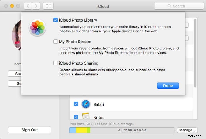 วิธีเข้าถึงรูปภาพ iCloud บน Mac 