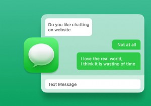 วิธีลบข้อความและการสนทนาบน Mac ทันที 