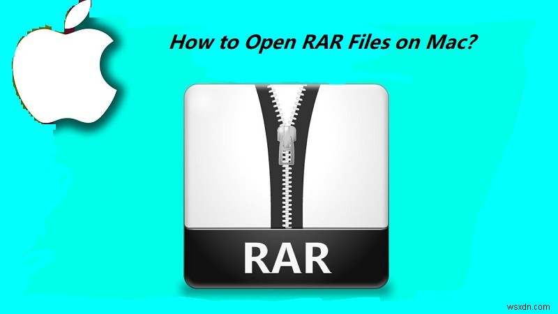 วิธีเปิดไฟล์ RAR บน Mac (วิธีฟรี+ออนไลน์+ออฟไลน์) 