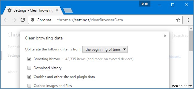 เพิ่ม Mac ของคุณ:การล้างข้อมูลผู้ใช้ Chrome